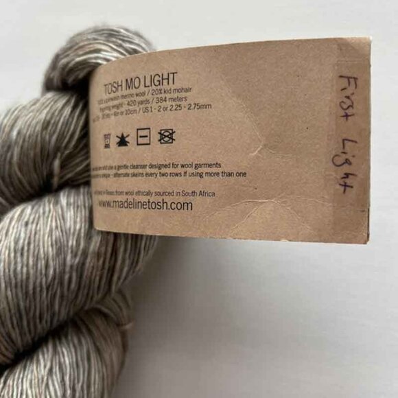 Madeline Tosh Mo Light, Color First Light - Picture 4 of 4